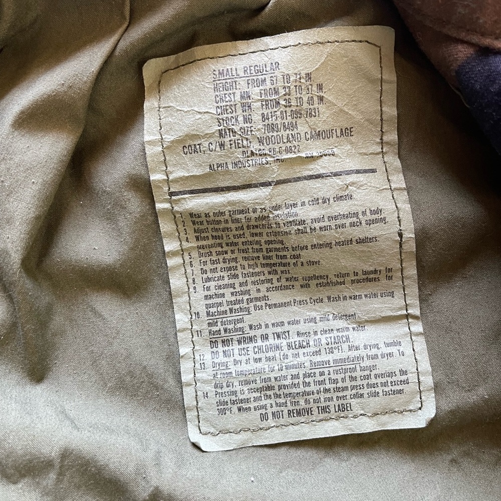 U.S. Army Combat Uniform Custom Jacket Camouflage… - image 5